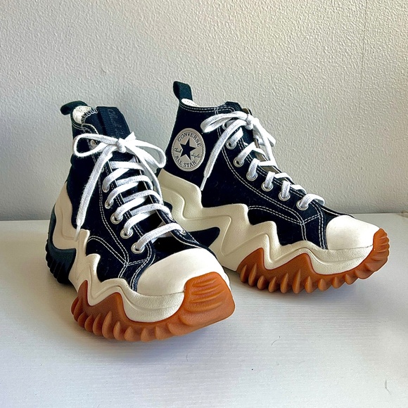 Converse Run Star Motion CX High Top Platform | Black & White | Women’s 7.5 - Picture 2 of 7